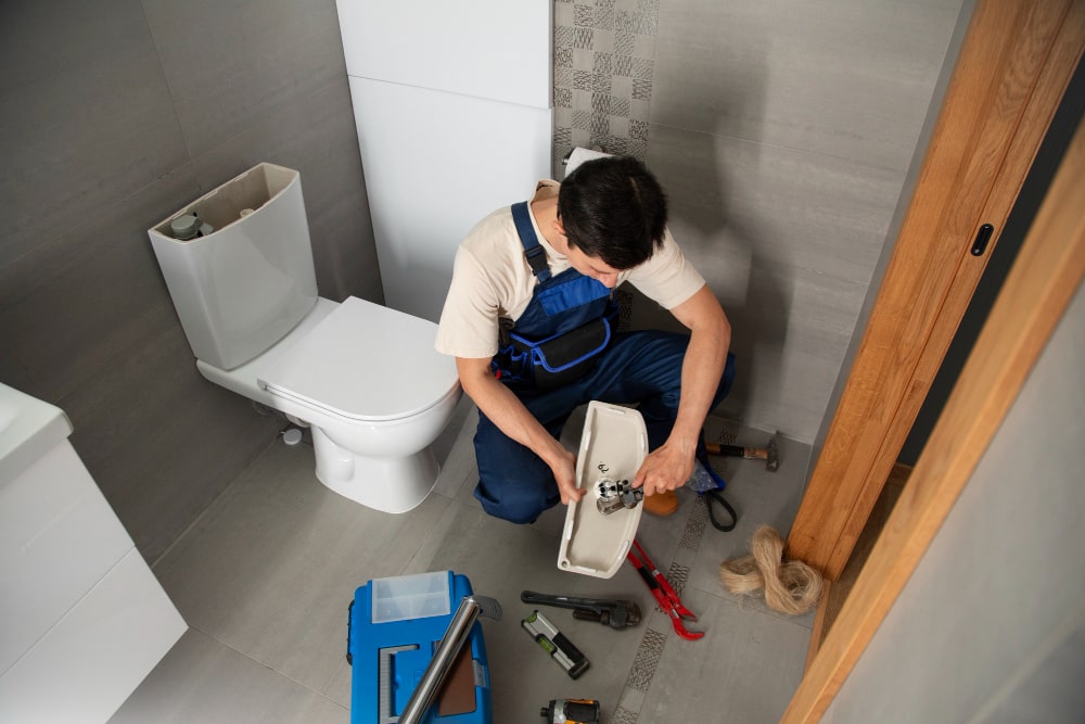 bathroom install