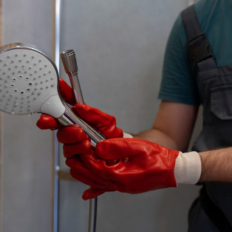Bathroom plumbing
